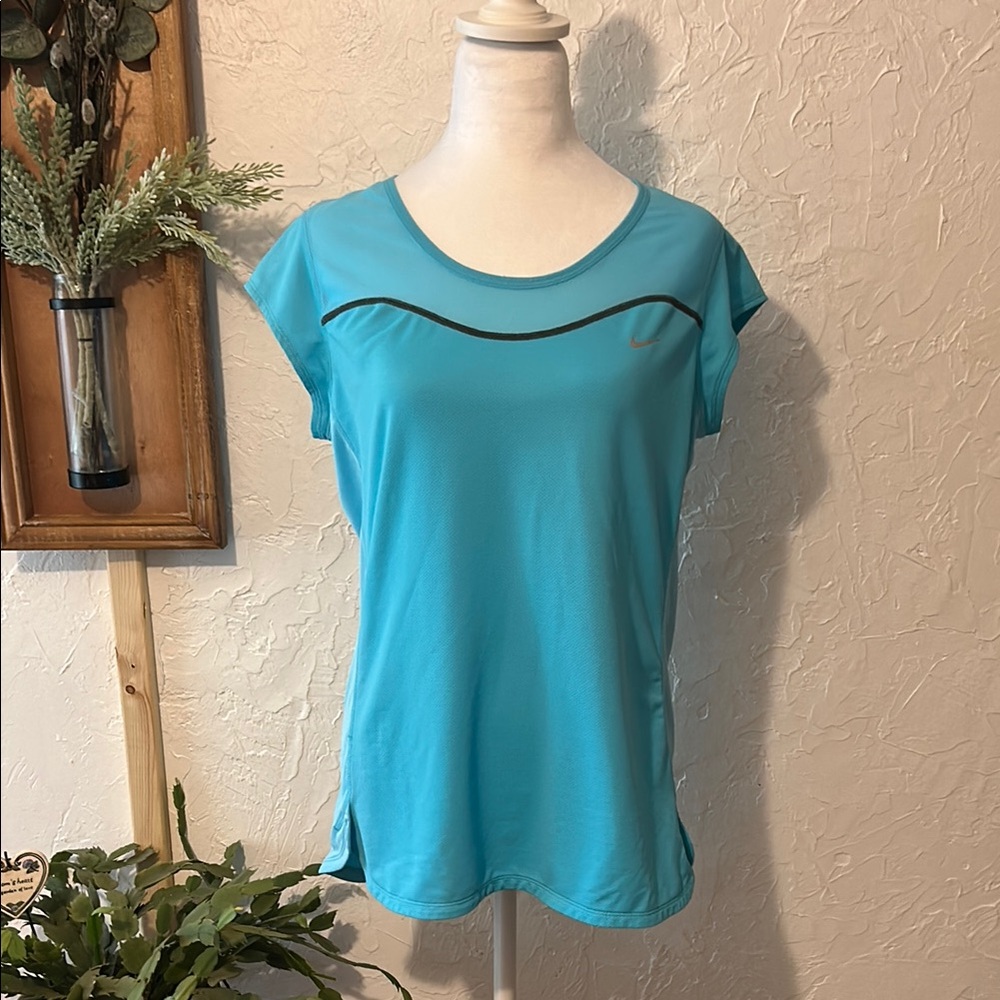 Nike Blue Relaxed Short Sleeve Tee